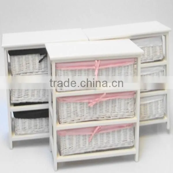 HOT Modern Beautiful Exquisite Low Price wicker cabinet drawers