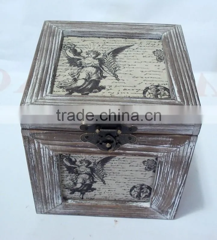 new style antique wooden linen printing brush pot, wooden tubular penrack