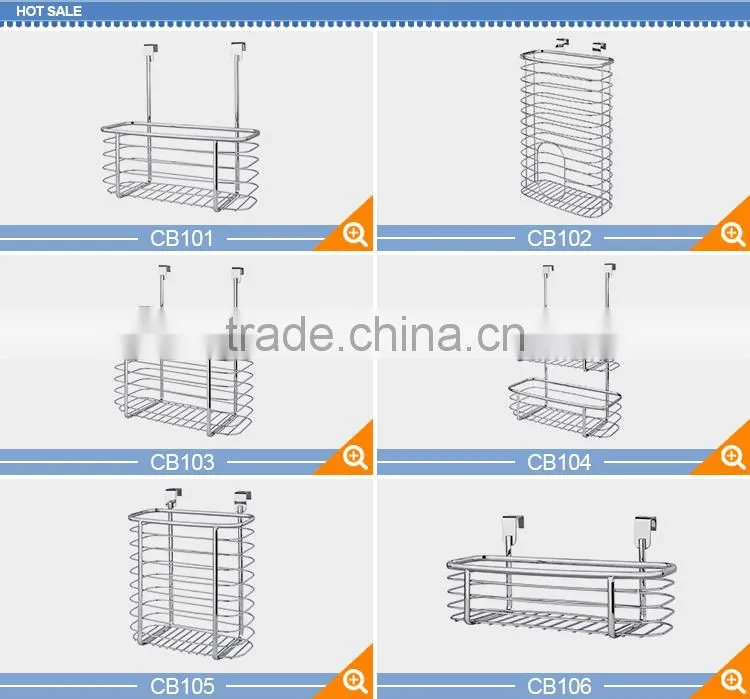Wholesale Iron Wire Over Cabinet Door Kitchen Storage Basket