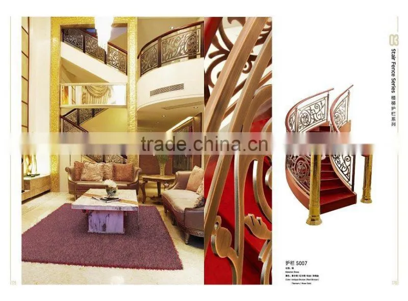 Customed Design Luxury Antique Aluminum Wall Mural Decoration