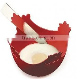 food grade kitchenware silicone egg cooker for microwave