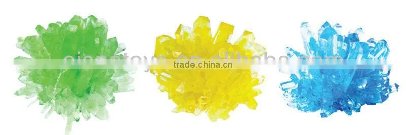 crystal toys DIY popular hot colorful toys crystal growing kit toys