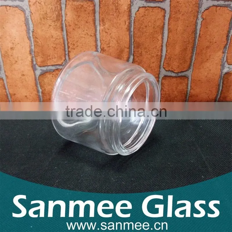 Manufacture Round Glass Jar Glass Cream Jar For Wholesale