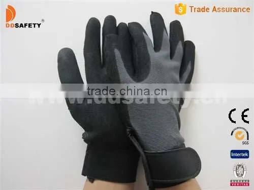 DDSAFETY 2017 New Arrival Cheapest Nitrile Glove Working Gloves Safety Equipment