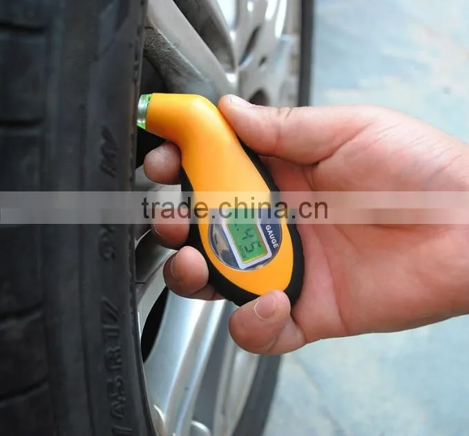 Car Auto Motorcycle Digital Tire Tyre Air Pressure Gauge Tester PSI PSI Kpa