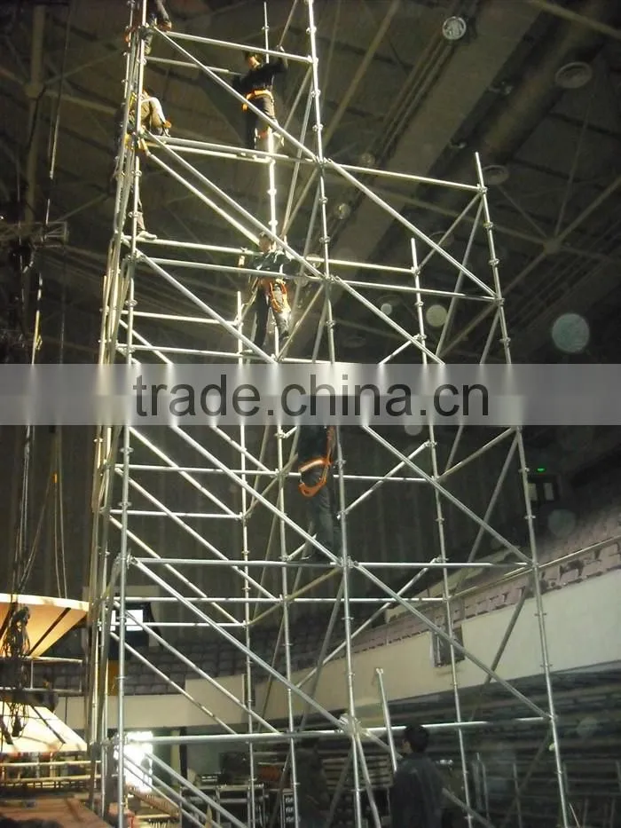 Ringlock scaffolding Leger End and Round ring