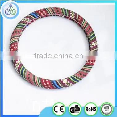 China flax car steering wheel cover wholesale