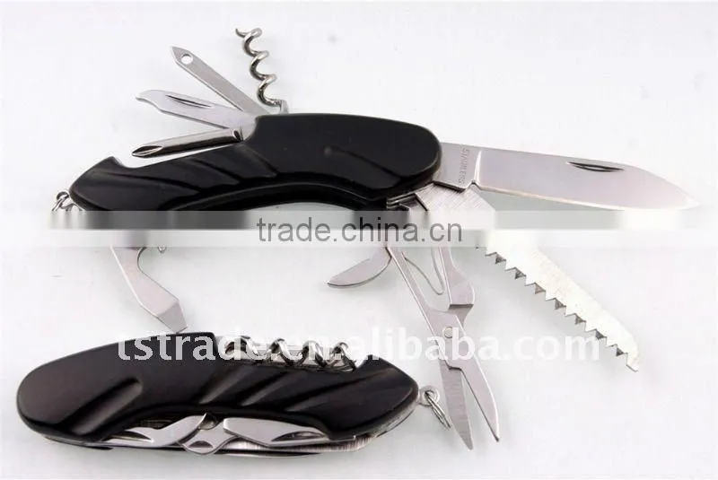 2014 "STOCK" Pocket stainless steel multi function folding strider knife KF5011PR