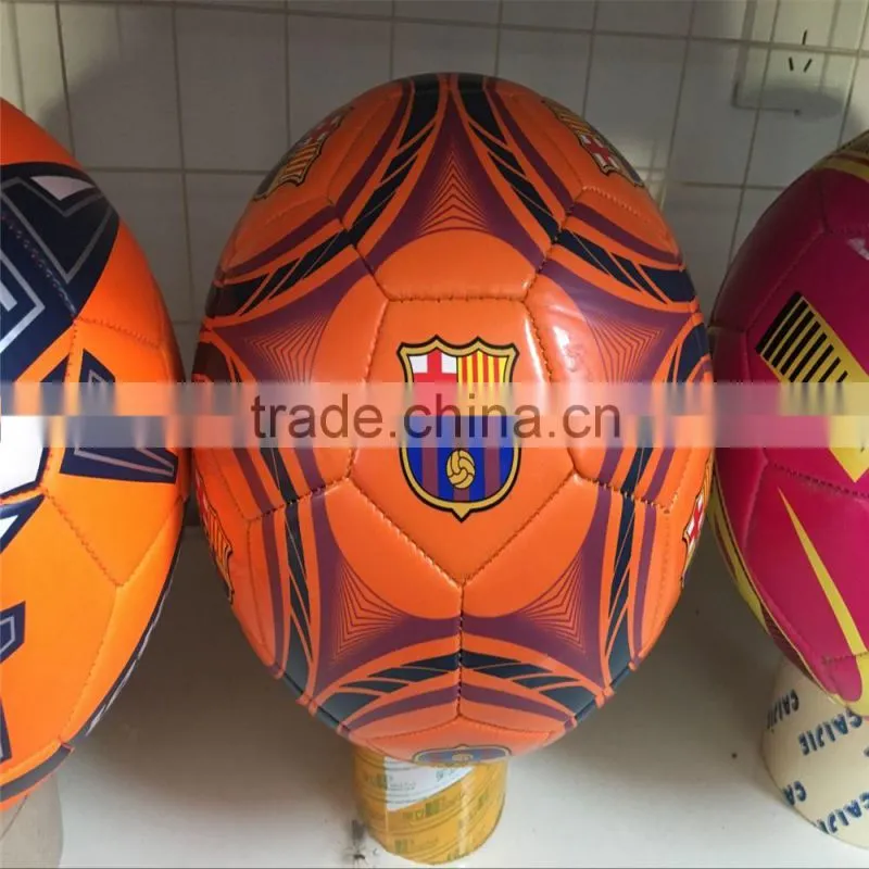 2016 new design promotional design pvc football