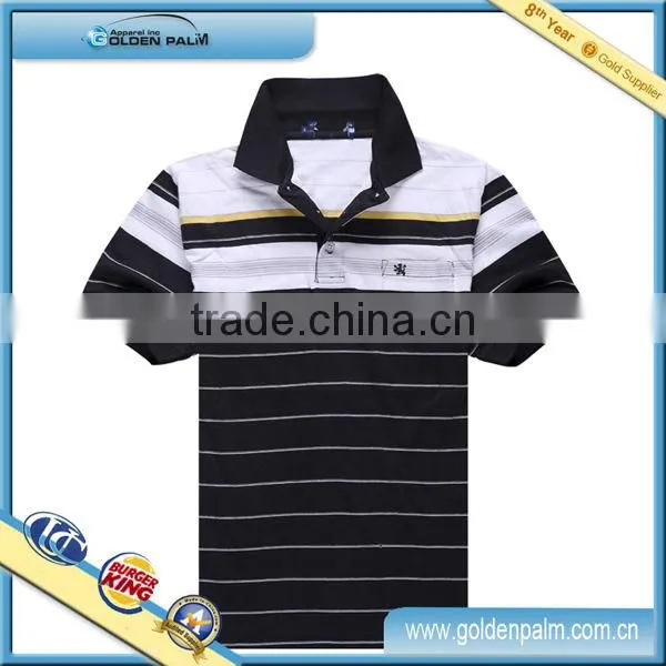 mens polo shirts manufacturer leisure polo t shirts fashion men's striped polo shirts