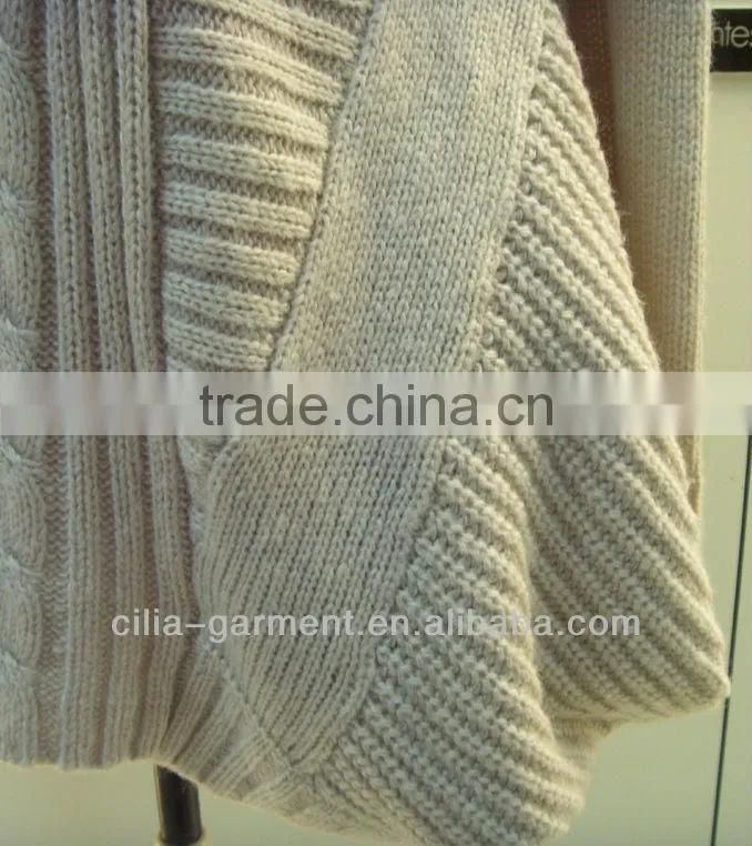 lady Russian style knit sweater