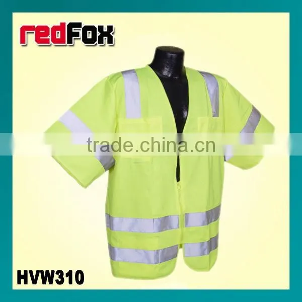 wholesale waterproof high visibility safety usa flag leather jacket