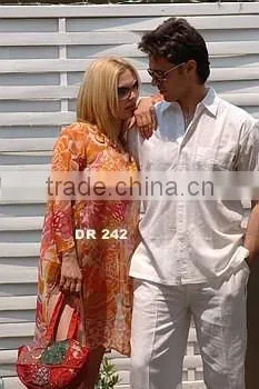 White Sheer Beach Dress