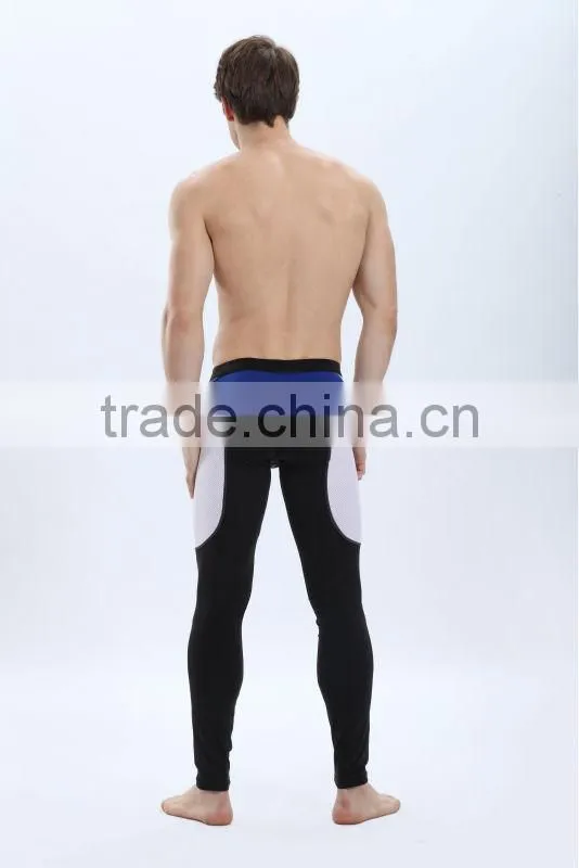 mens nylon underwear sexy long underpants