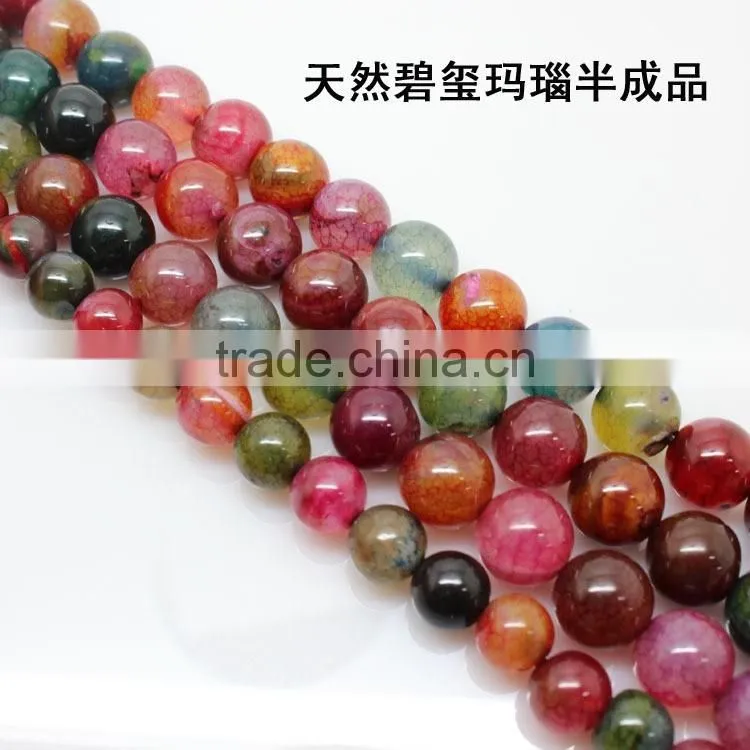 Turquoise barrel beads semi-finished strand diy turquoise Loose barrel bead for Jewelry Accessory
