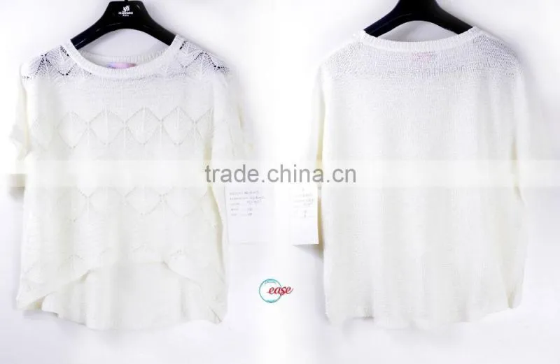 Anti-Shrink design hand knitted cardigan sweater