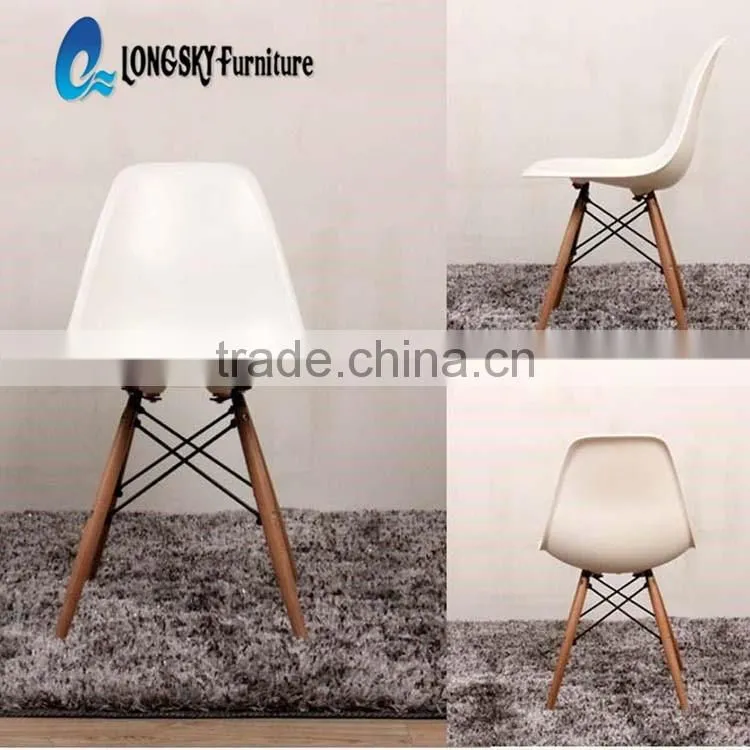 LS-4001 Elegent design colorful pp plastic chairs chair for dining room