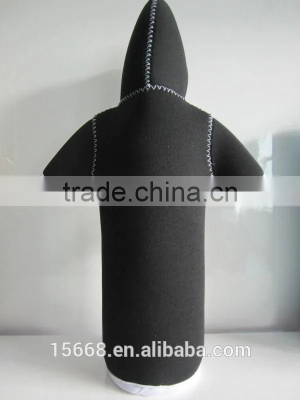 GR-B0115 fashional clothes shape neoprene bottle sleeve