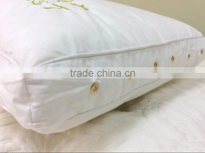 Top Grade 100% cotton shell fabric Pocket Spring Coil Pillow
