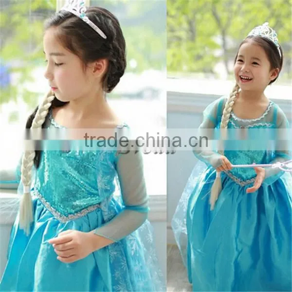 Hot Movie cosplay costume dress for girls evening dress latest dress designs for children