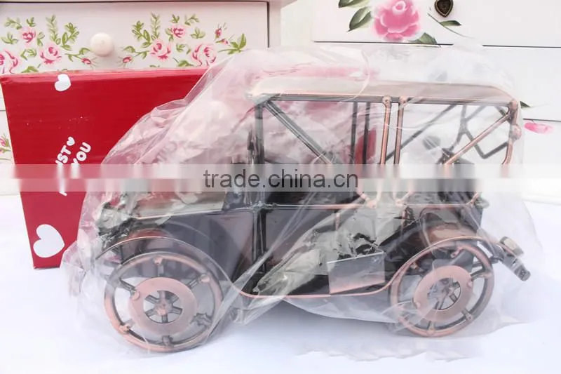 Handmade Tinplate Antique Style Metal Model Car