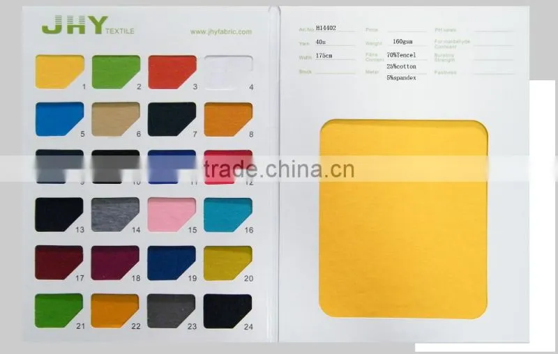 Tencel cotton fabric cooling fabric effect