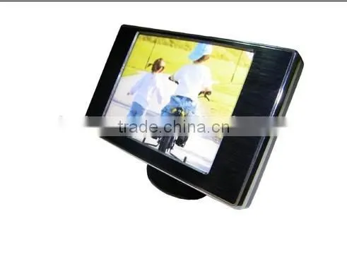 3.5inch TFT monitor car reverse parking sensor system with night vision camera