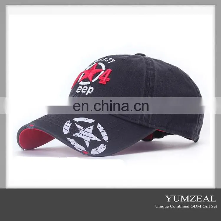 Custom fitted denim wholesale baby 6 panel 3d embroidery baseball caps