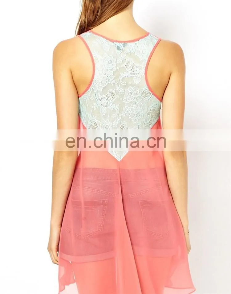 2016 Casual Fashion Clothes Women Chiffon Blouse/Women Tops