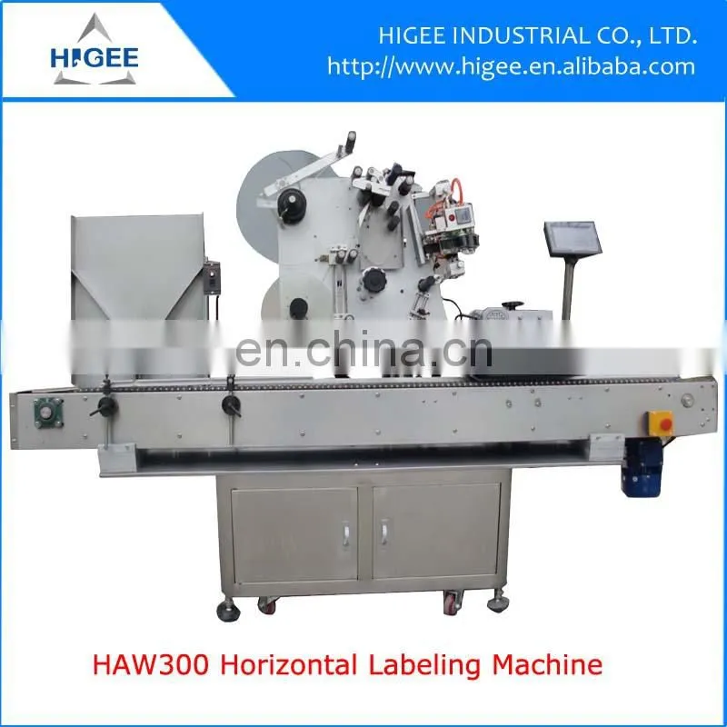 HIG servo motor economy automatic labeling machine for bottles