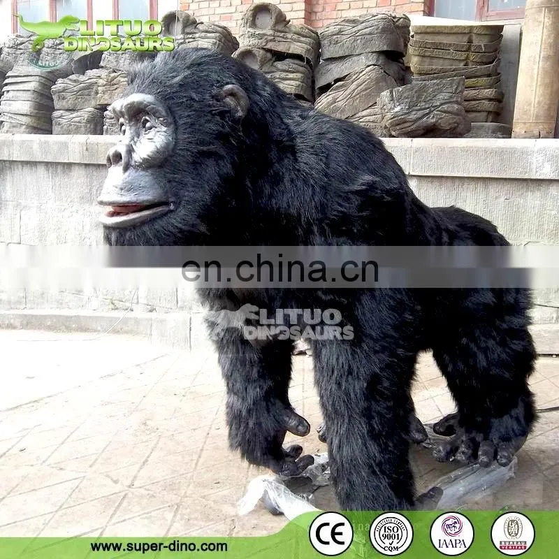 Life Size Animal of Gorilla Walking Model