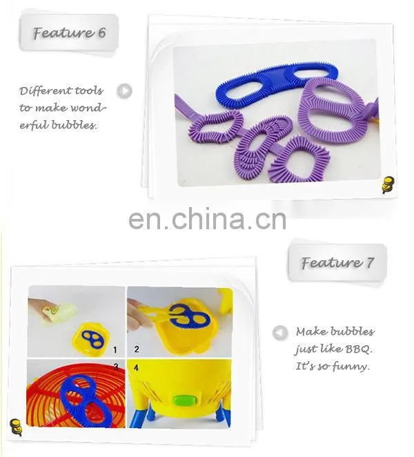 BBQ shaped electric soap bubble for sale
