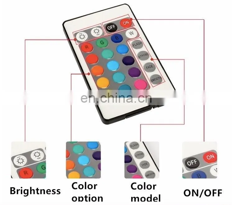 Car styling Wireless Remote/Music/Voice Control Interior Floor Foot Decoration Light Cigarette LED Atmosphere RGB