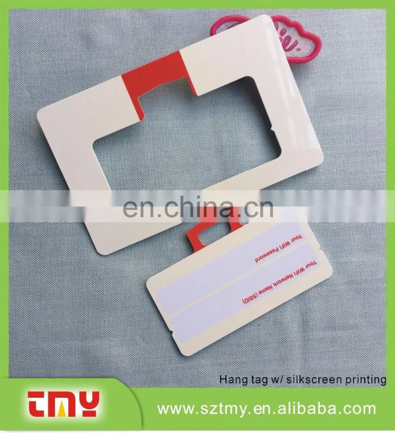 Soft pvc label tag for backpack and clothing