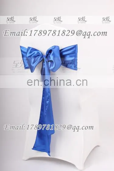 banquet satin ribbon chair cover sash