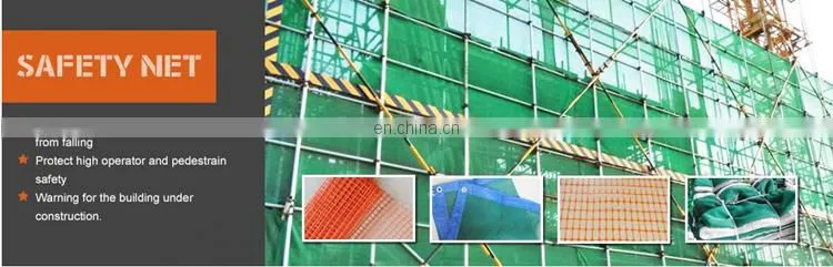 Dust proof construction netting/fire proof scaffolding safety net