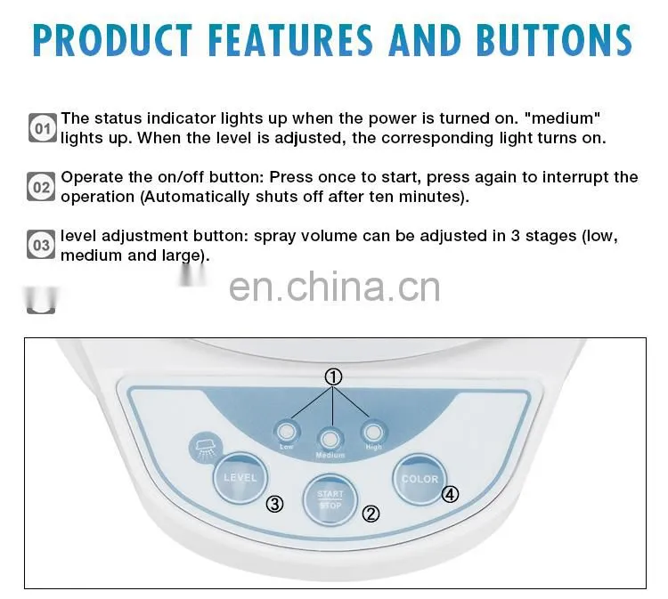 2019 pdt led light therapy hyperbaric oxygen facial machine
