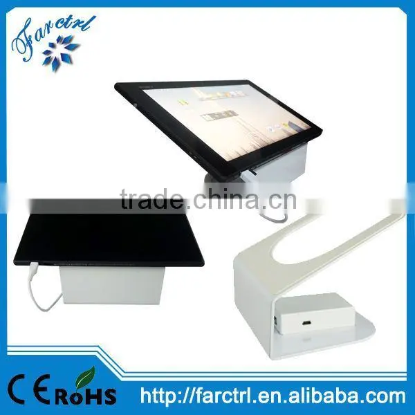 Standalone Rechargeable Anti Theft Security Display Holder For Tablet With Alarm