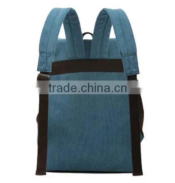 Top Quality Large Size Blue Adults School Bags