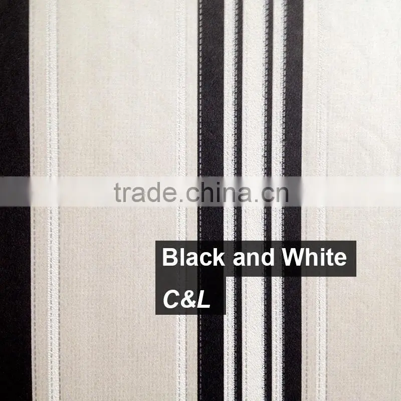 PVC non-woven luxury design wallpaper