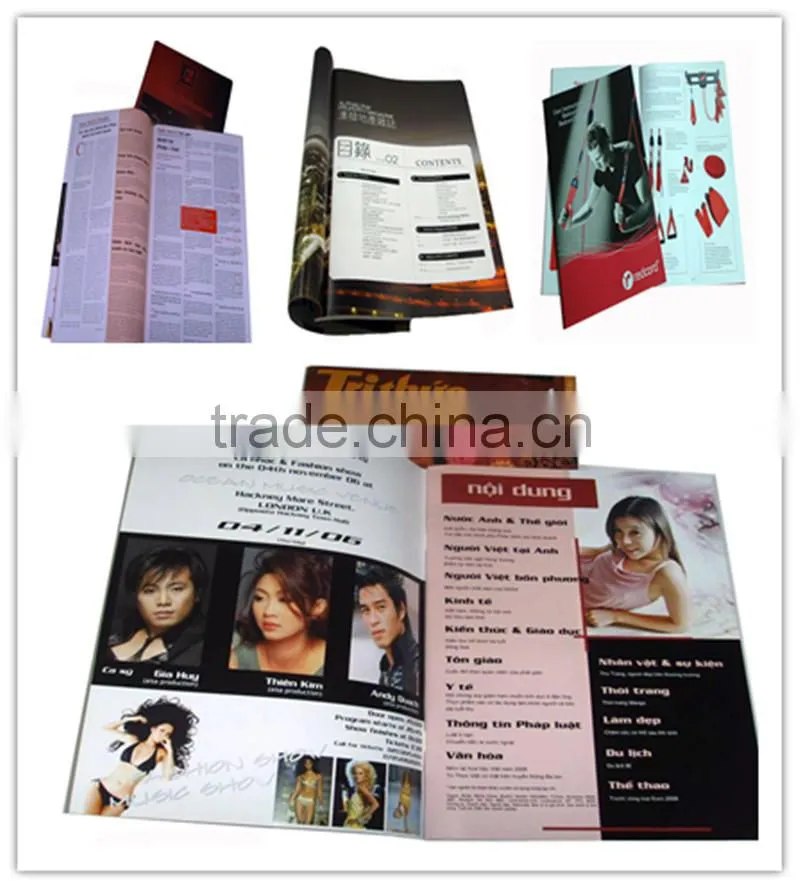 Custom cheap paperback coloring journal book printing