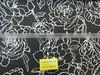 300T 100% Polyester Pongee Stripe Printed Fabric