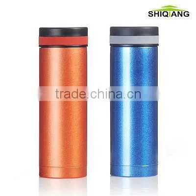 Stainless steel leakproof vacuum thermo mugs with color finishing