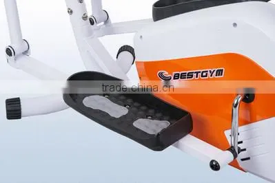hand pulse optional Vertical adjustment 8 levels manual adjustment magnetic X-Bike