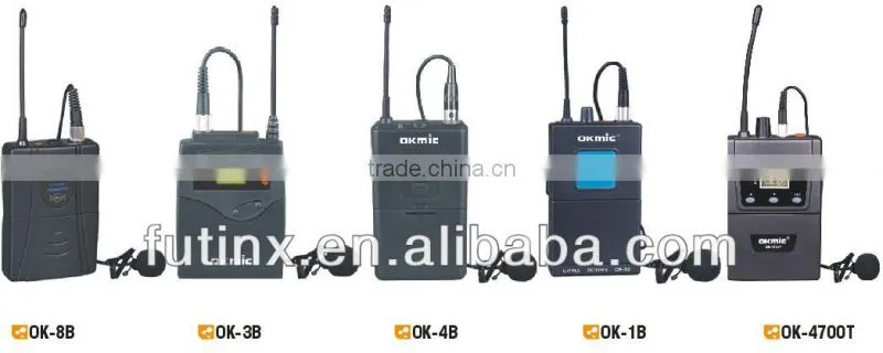 karaoke microphone/multi-channel wireless microphone/4 channels wireless microphone