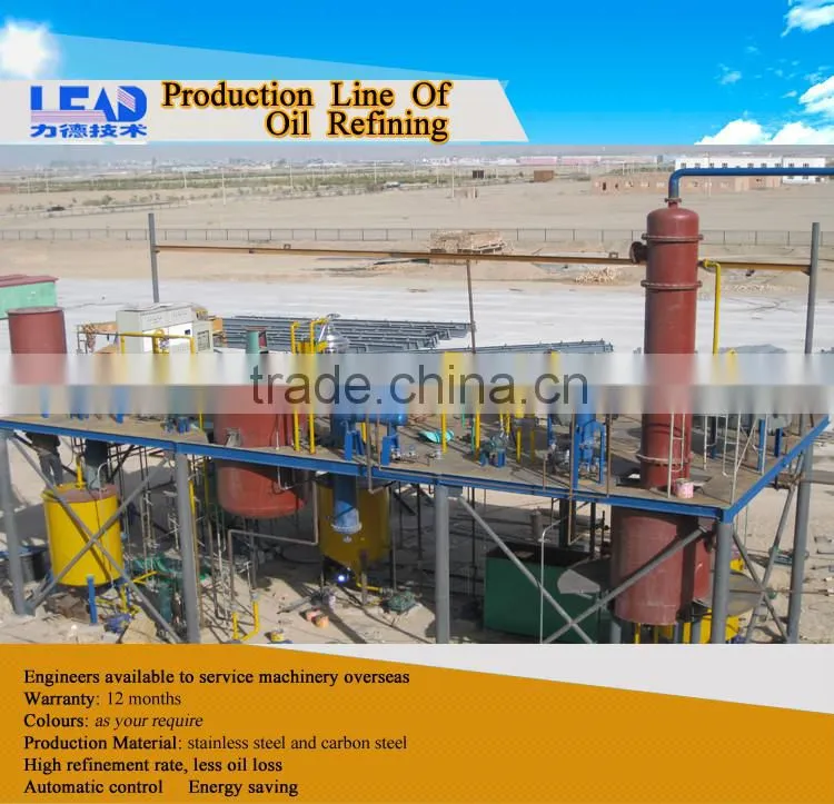 China henan high quality new product cheap small scale edible oil refinery plant price