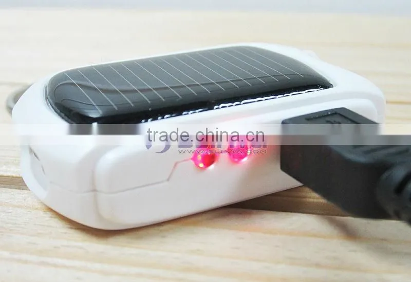 Mini Solar Charger 600mAh Portable With Keychain