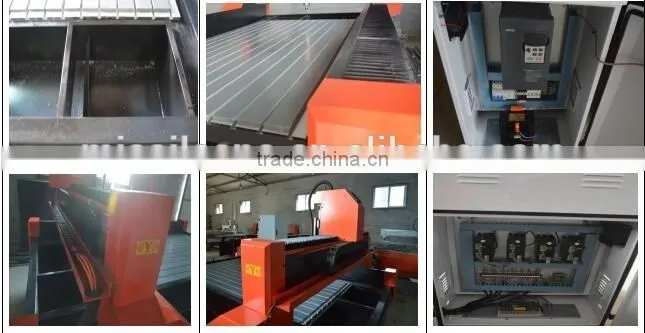 Jinan missile stone marble cnc engraving cutting machine for pebble