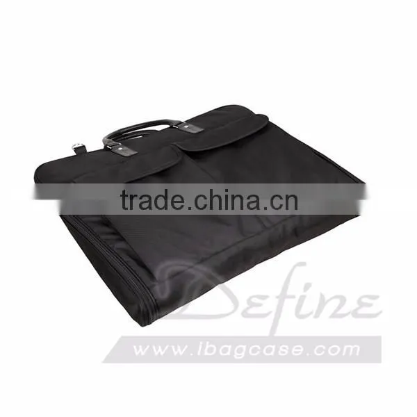 Foldable Travel Garment Bag for Suit And Dresses With Pocket