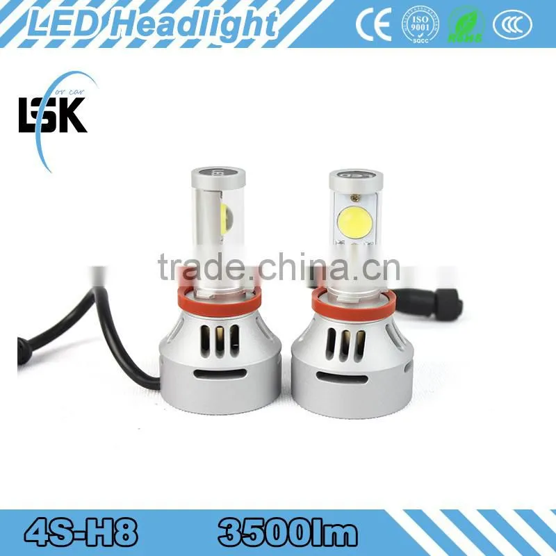New product!!! powerful light single beam 12V 24V 3500LM led car headlight kits for all cars